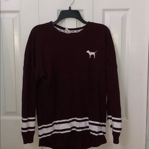 PINK VS crew neck top